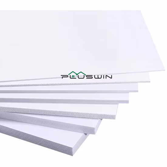 4X8 Rigid Forex/Celuka PVC Plastic Foam Board Sheet for Furniture Material