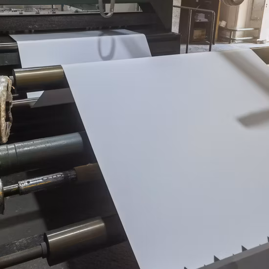 Bedruckbare 0,3 mm starre, weiße, matte PVC-Folie für Spielkarten