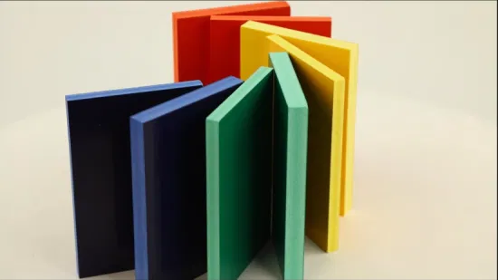 Farbige PVC-Schaumplatte Coloured Co